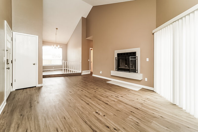 2,610/Mo, 4494 Genoa St Denver, CO 80249 Living Room View