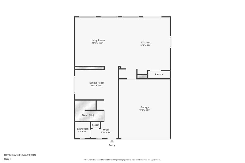 3,085/Mo, 5559 Cathay Ct Denver, CO 80249 Floor Plan View