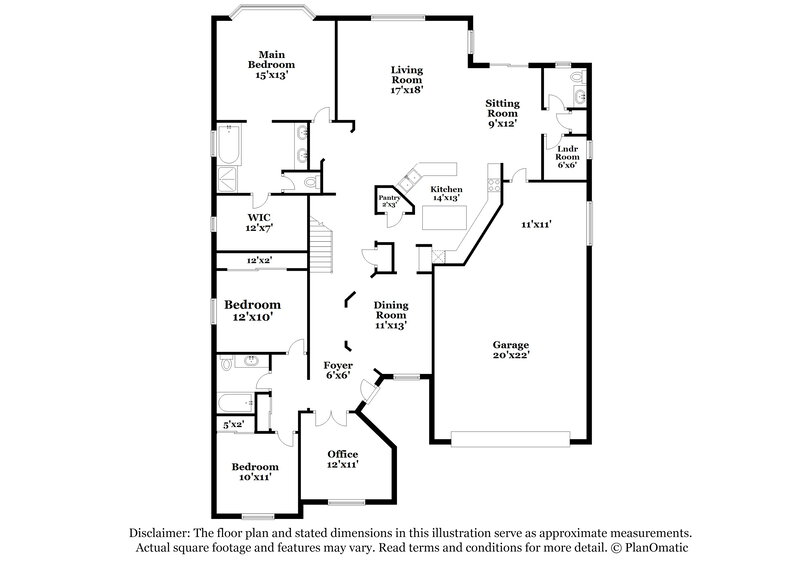 5,730/Mo, 2550 Paint Pony Cir Castle Rock, CO 80108 Floor Plan View