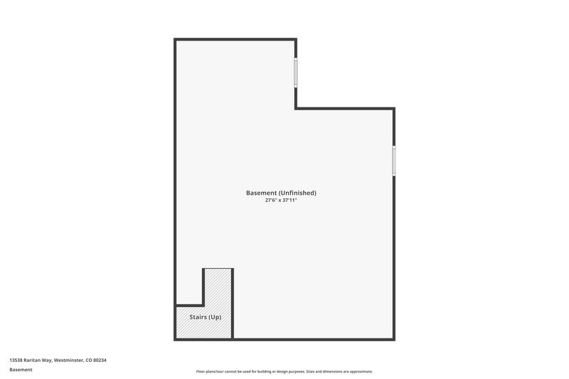 3,220/Mo, 13538 Raritan Way Westminster, CO 80234 Floor Plan View
