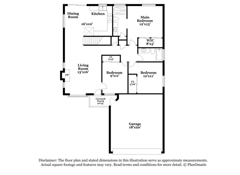 3,315/Mo, 1315 W 133rd Cir Westminster, CO 80234 Floorplan View