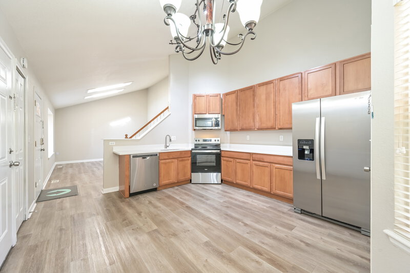 2,555/Mo, 4590 Genoa St Denver, CO 80249 Dining Room View