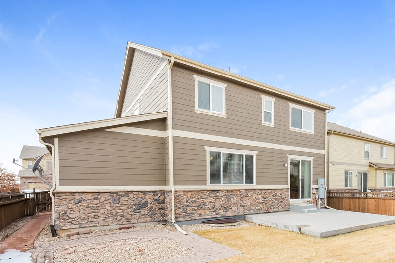 3,465/Mo, 6342 N Dunkirk Ct Aurora, CO 80019 Rear View