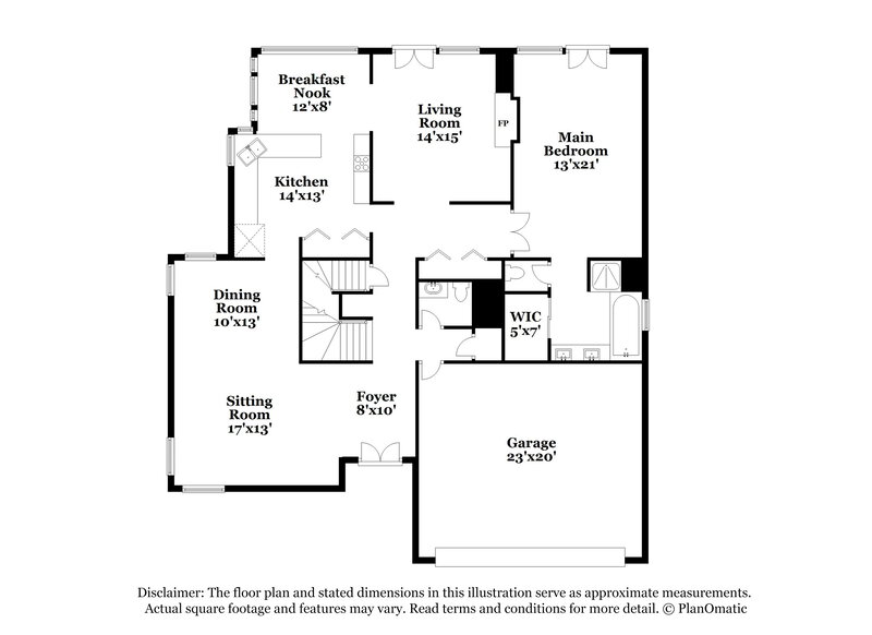 3,500/Mo, 5481 S Ventura Ct Centennial, CO 80015 Floor Plan View 2
