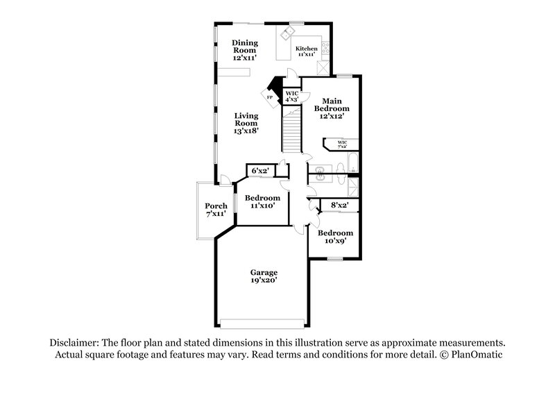 3,415/Mo, 7165 Routt St Arvada, CO 80004 Floor Plan View