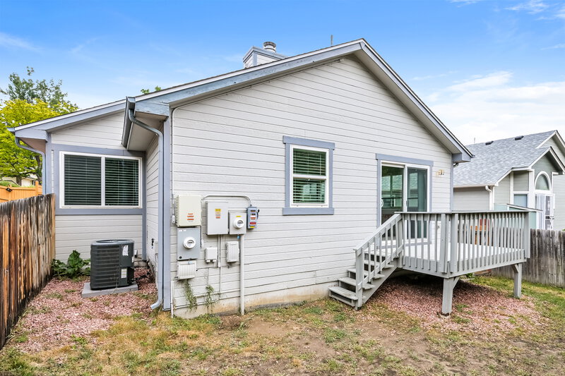 3,345/Mo, 7165 Routt St Arvada, CO 80004 Rear View