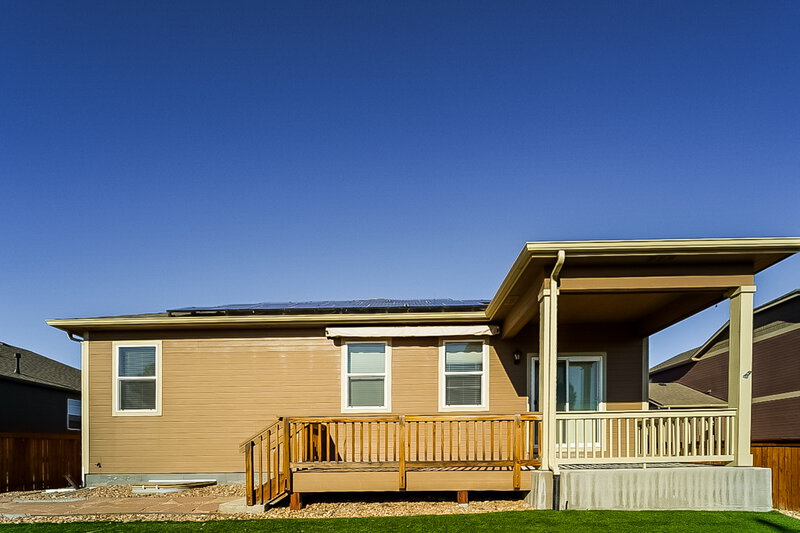 3,170/Mo, 7770 E 136th Dr Thornton, CO 80602 Rear View 2