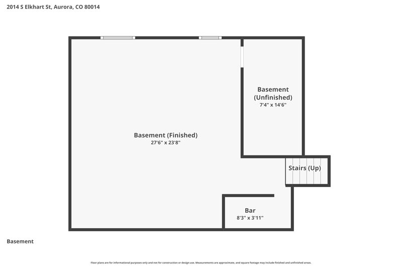 3,390/Mo, 2014 S Elkhart St Aurora, CO 80014 Floor Plan View