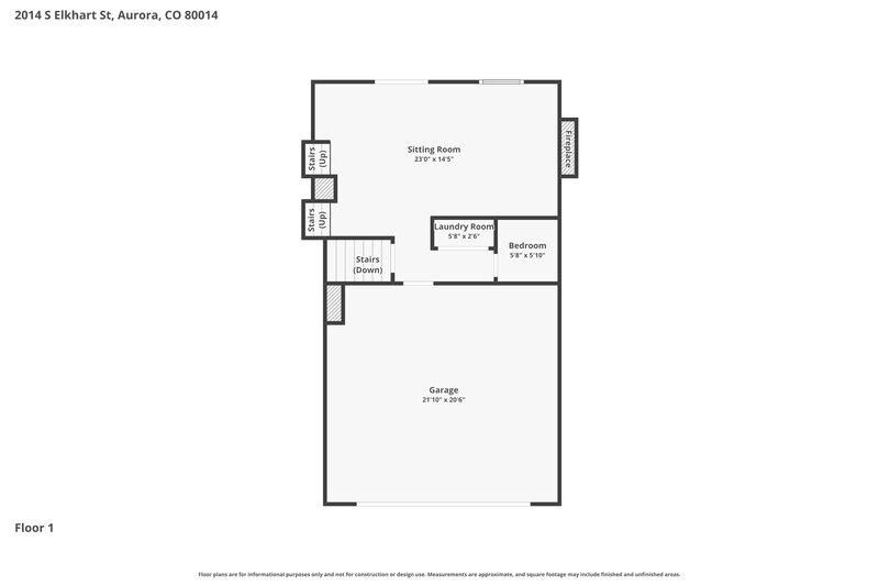 3,390/Mo, 2014 S Elkhart St Aurora, CO 80014 Floor Plan View 2