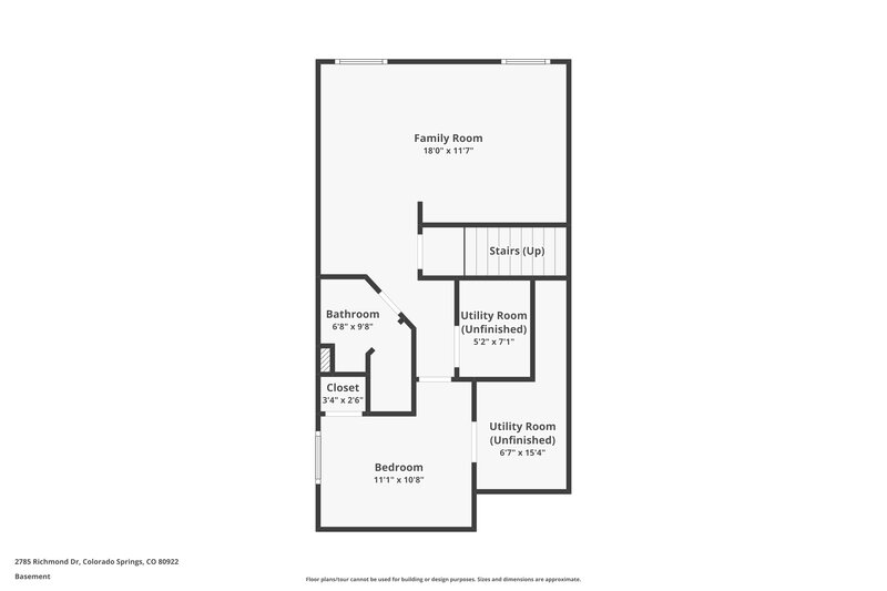 2,335/Mo, 2785 Richmond Dr Colorado Springs, CO 80922 Floor Plan View