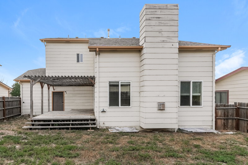 2,335/Mo, 2785 Richmond Dr Colorado Springs, CO 80922 Rear View