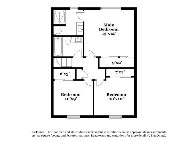 2,925/Mo, 4110 E 107th Pl Thornton, CO 80233 Floor Plan View