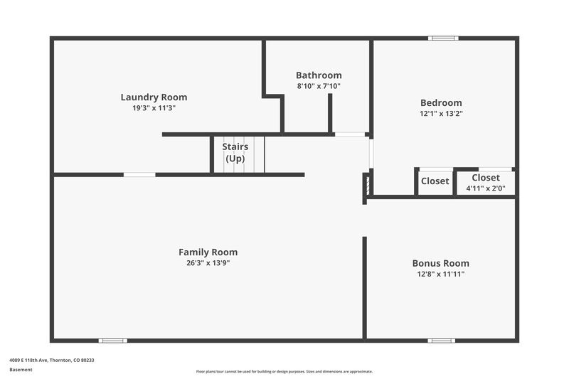 2,565/Mo, 4089 E 118th Ave Thornton, CO 80233 Floor Plan View 2
