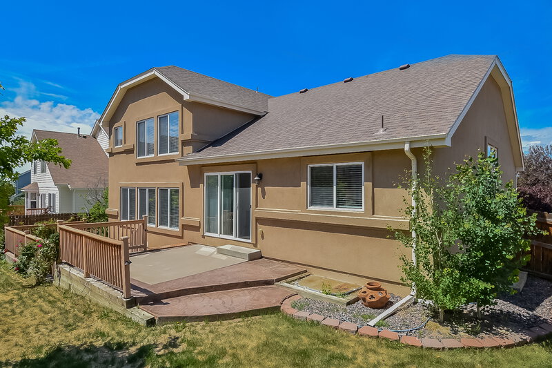 3,255/Mo, 5295 War Paint Pl Colorado Springs, CO 80922 Rear View
