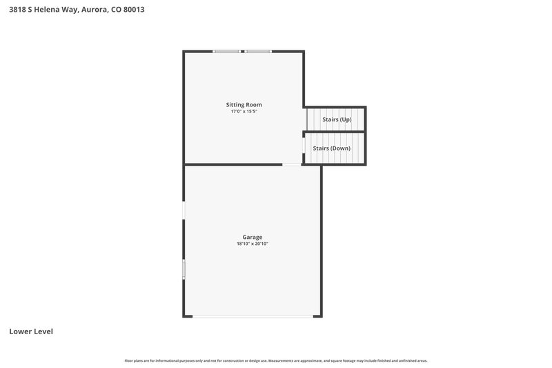 3,060/Mo, 3818 S Helena Way Aurora, CO 80013 Floorplan View 4