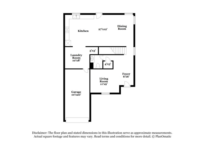 3,960/Mo, 18619 E 46th Pl Denver, CO 80249 Floor Plan View