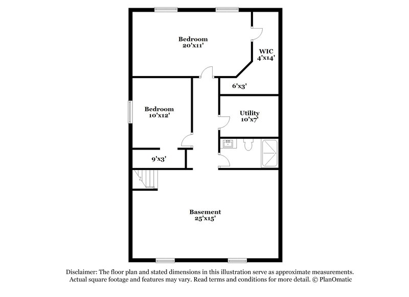2,050/Mo, 7395 Windy Peak Dr Colorado Springs, CO 80911 Floor Plan View 2