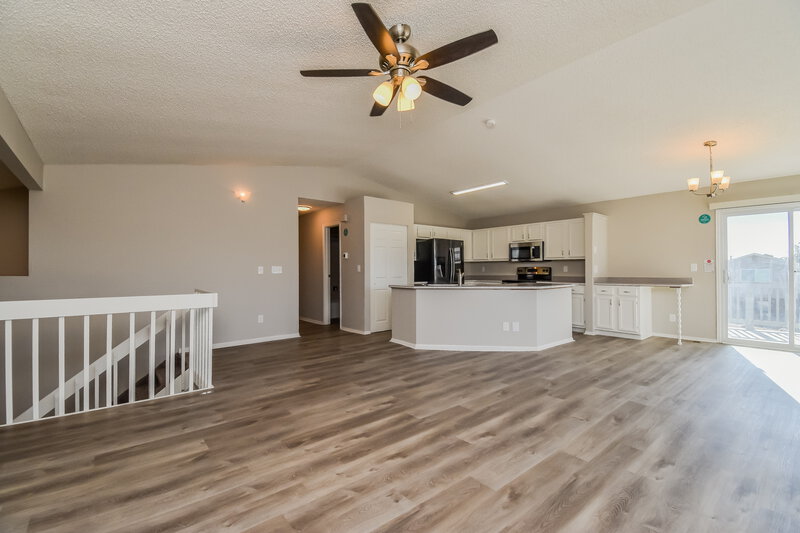 2,050/Mo, 7395 Windy Peak Dr Colorado Springs, CO 80911 Living Room View 2