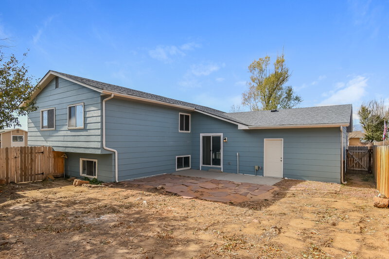 2,050/Mo, 7395 Windy Peak Dr Colorado Springs, CO 80911 Rear View