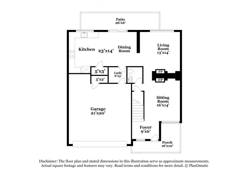 2,385/Mo, 4494 Crow Creek Dr Colorado Springs, CO 80922 Floorplan View 2