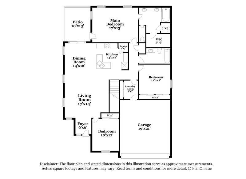 2,475/Mo, 2370 Spring Blossom Dr Colorado Springs, CO 80910 Floorplan View 2