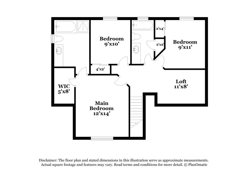 2,645/Mo, 2215 Bucolo Ave Colorado Springs, CO 80951 Floor Plan View 2