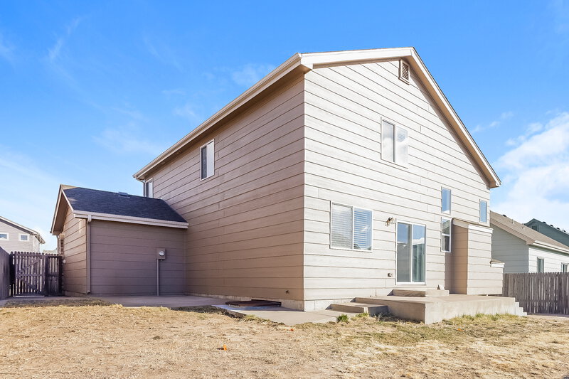 3,055/Mo, 5476 Stetson Meadows Dr Colorado Springs, CO 80922 Rear View