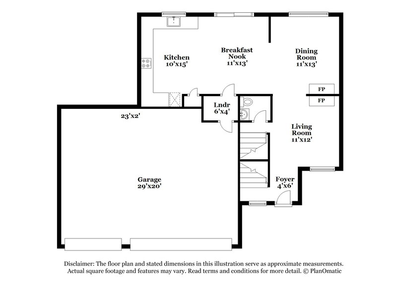 2,165/Mo, 4008 Ascendant Dr Colorado Springs, CO 80922 Floorplan View