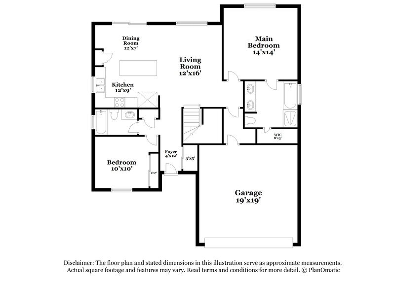 2,620/Mo, 6863 Phantom Way Colorado Springs, CO 80925 Floor Plan View