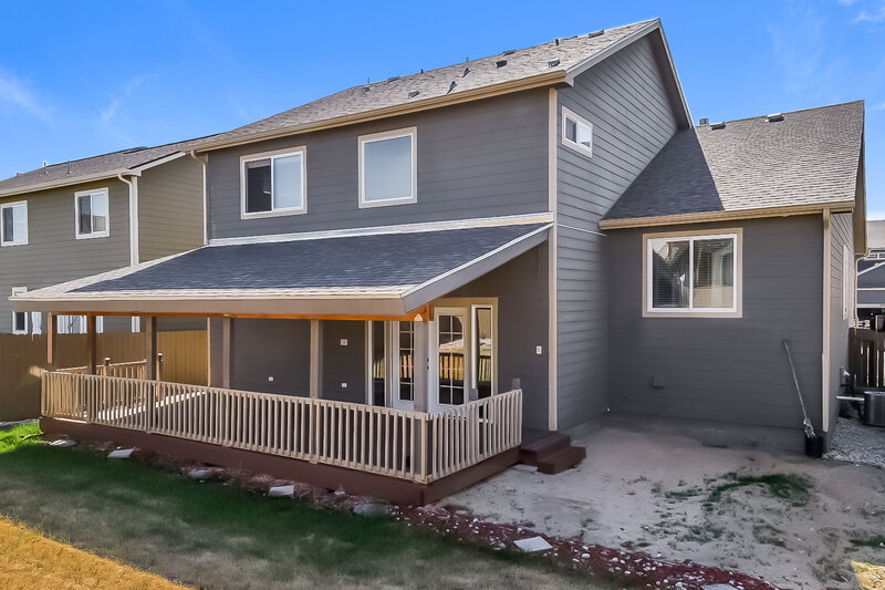 2,535/Mo, 6334 San Mateo Dr Colorado Springs, CO 80911 Rear View