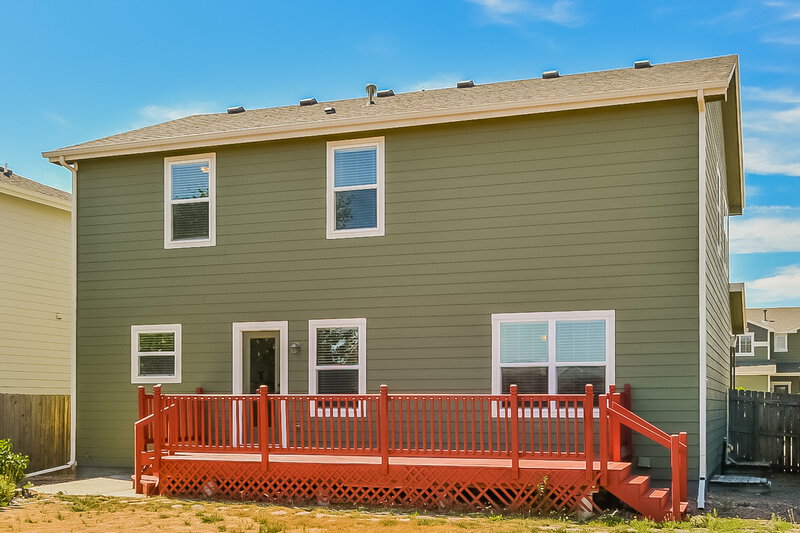 2,290/Mo, 10430 Abrams Dr Colorado Springs, CO 80925 Rear View