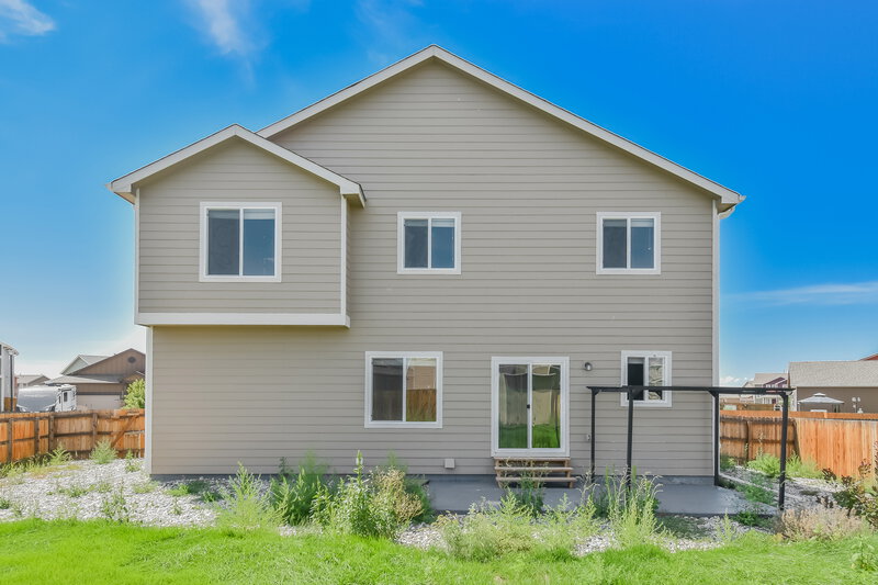2,265/Mo, 10118 Declaration Dr Colorado Springs, CO 80925 Rear View