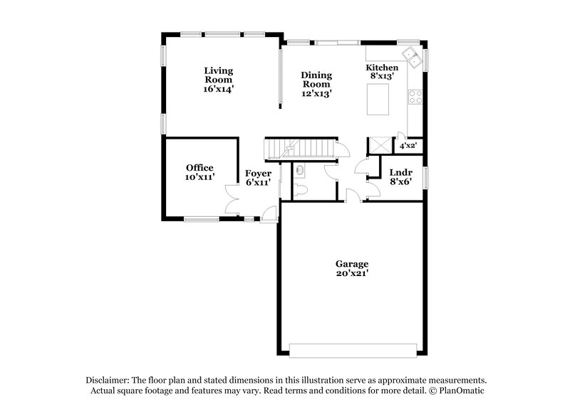 2,655/Mo, 7232 Withers Pl Colorado Springs, CO 80922 Floor Plan View