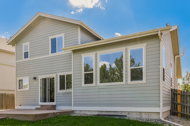 2,655/Mo, 7232 Withers Pl Colorado Springs, CO 80922 Rear View