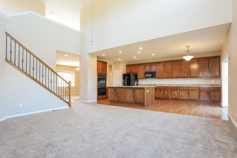 2,445/Mo, 10458 Mount Evans Dr Peyton, CO 80831 Living Room View 2