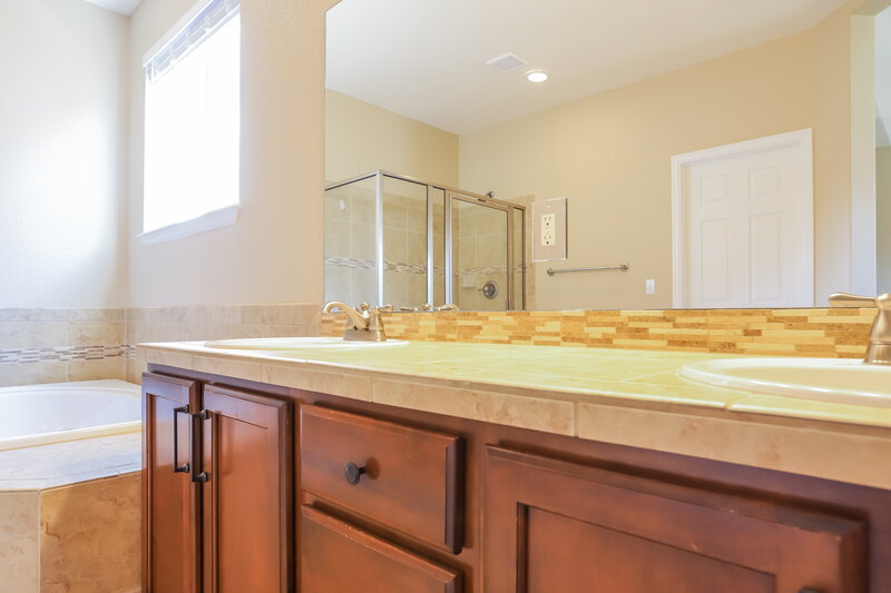 2,445/Mo, 10458 Mount Evans Dr Peyton, CO 80831 Main Bathroom View