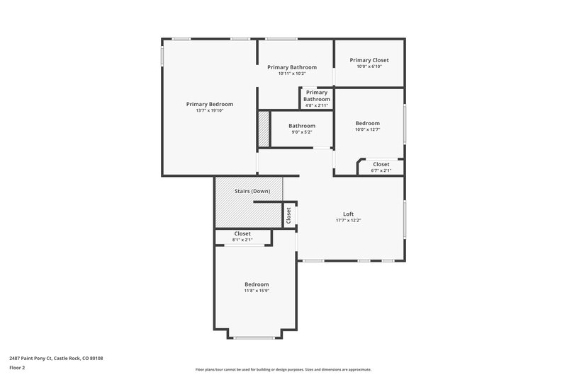 3,415/Mo, 2487 Paint Pony Ct Castle Rock, CO 80108 Floorplan View 2