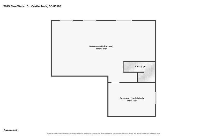 3,205/Mo, 7649 Blue Water Dr Castle Rock, CO 80108 Floor Plan View 3