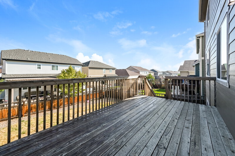 3,205/Mo, 7649 Blue Water Dr Castle Rock, CO 80108 Deck View