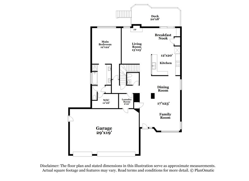 3,525/Mo, 4765 Pascal Ct Colorado Springs, CO 80920 Floorplan View