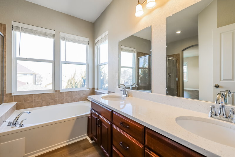 3,905/Mo, 10903 Belle Creek Blvd Commerce City, CO 80640 Main Bathroom View