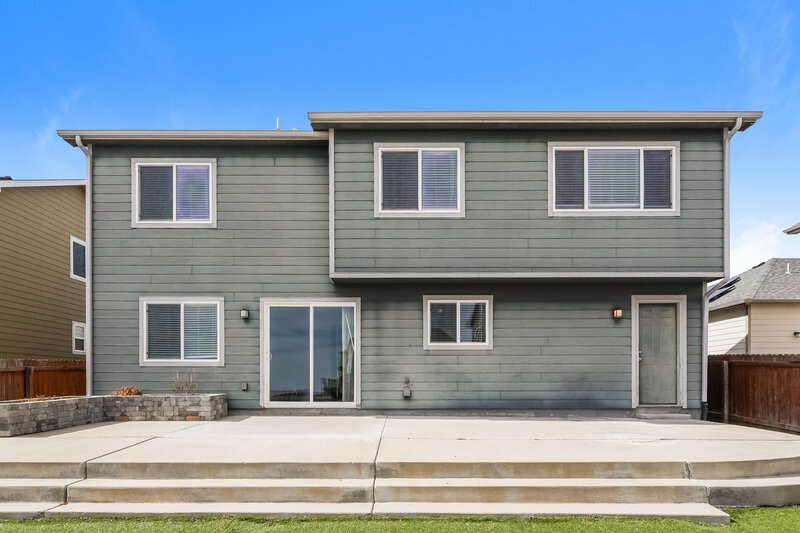 2,370/Mo, 9489 Portmarnock Ct Peyton, CO 80831 Rear View