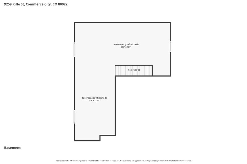 3,470/Mo, 9259 Rifle St Commerce City, CO 80022 Floor Plan View