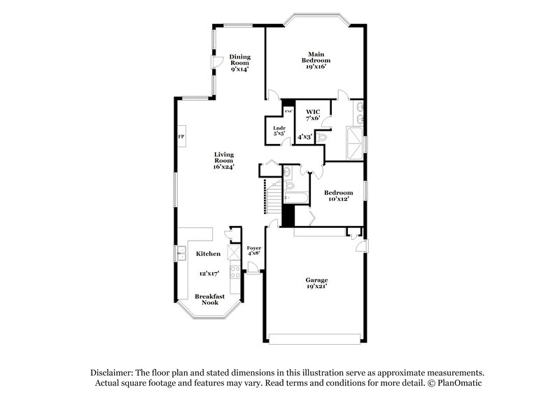 2,495/Mo, 14140 Nichlas Ct Colorado Springs, CO 80921 Floor Plan View