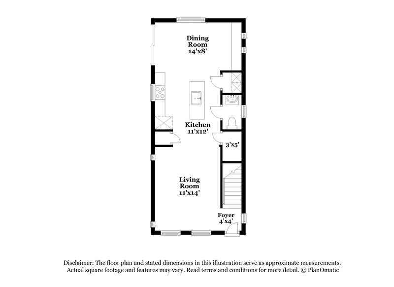 2,375/Mo, 18608 E. 47th Place Denver, CO 80249 Floor Plan View