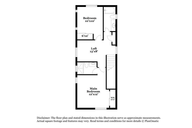 2,370/Mo, 4733 N. Tower Drive Denver, CO 80249 Floor Plan View