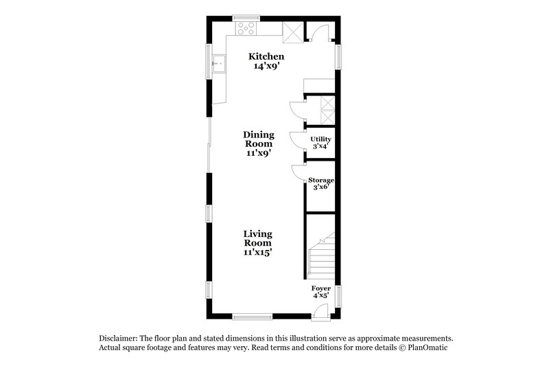 2,330/Mo, 4733 N. Tower Drive Denver, CO 80249 Floorplan View