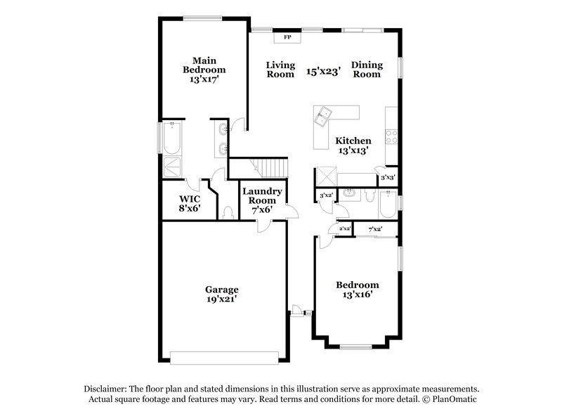 2,555/Mo, 6670 Alliance Loop Colorado Springs, CO 80925 Floor Plan View 2