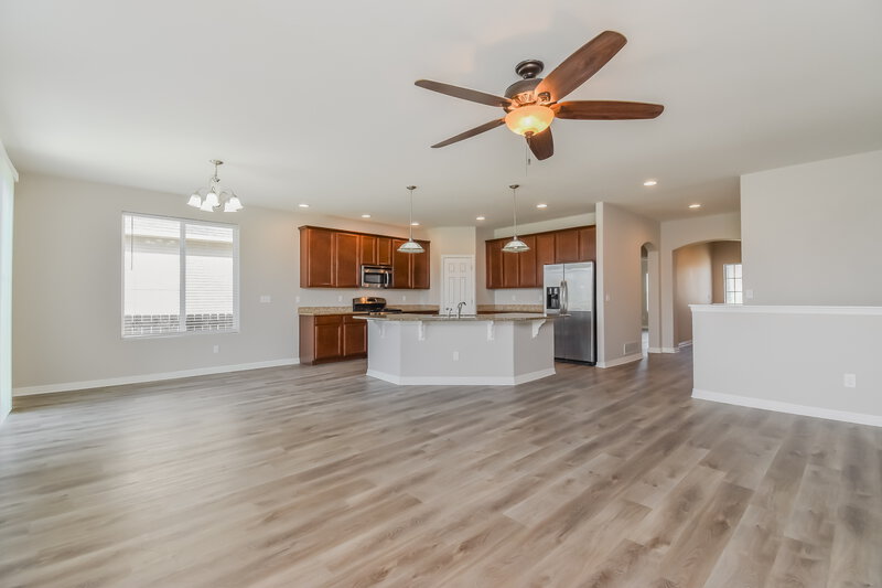 2,555/Mo, 6670 Alliance Loop Colorado Springs, CO 80925 Living Room View 2