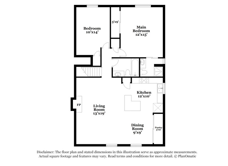 2,810/Mo, 4740 E 129th Cir Thornton, CO 80241 Floor Plan View